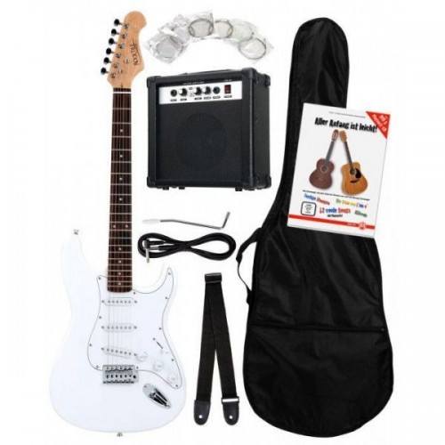 Rocktile Banger's Pack Electric Guitar Set WH