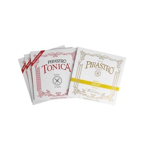 Set corzi Pirastro Tonica 4/4 With E Gold