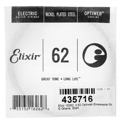 Elixir 0.62 Optiweb Electric Guitar