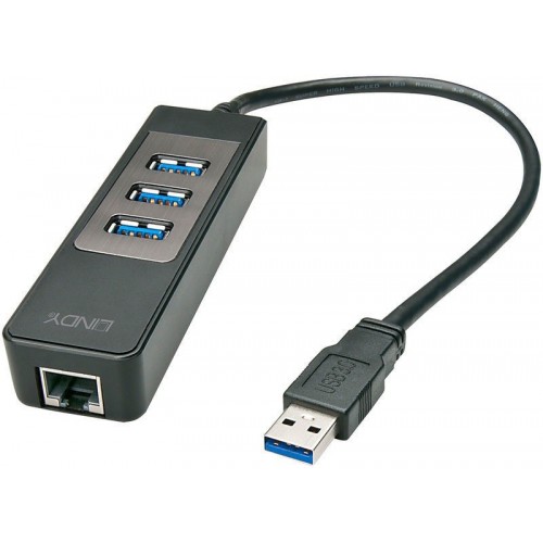 Lindy USB 3.1 Hub & Gigabit Ethernet