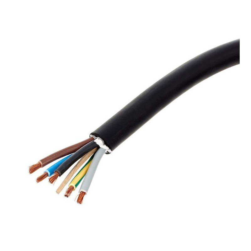 Stairville RubberCable H07RN-F 5x6,0 mm²