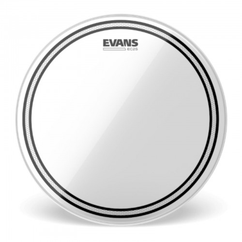 Evans EC2S Clear Tom 6"